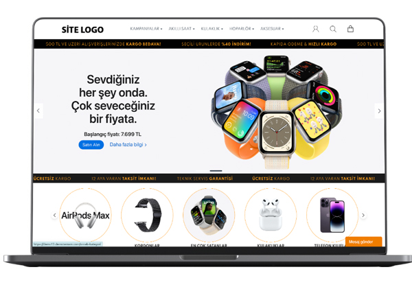 E-Ticaret Web Sitesi Atlas