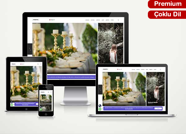 Fotoğraf - Stüdyo Web Sitesi Paketi Wedding