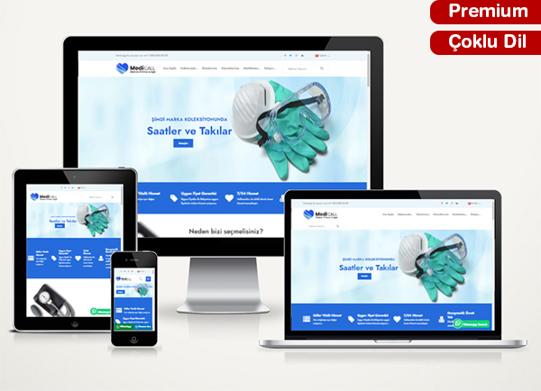 Medical - Eczane Firma Web Sitesi Paketi Lody