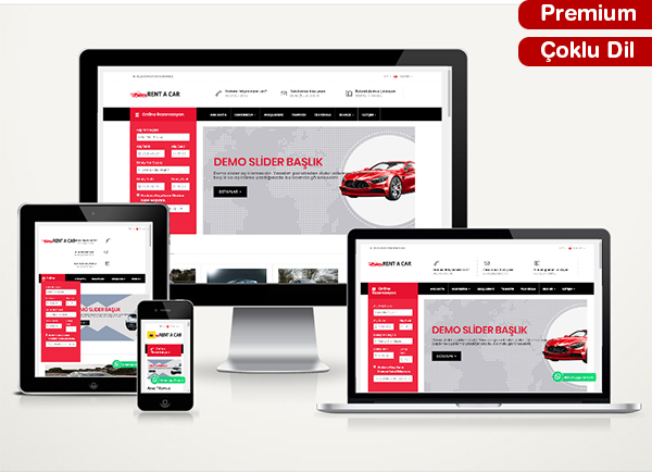 Rent A Car Web Sitesi Paketi Best