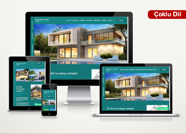İnşaat - Mimarlık Web Sitesi Paketi Repair